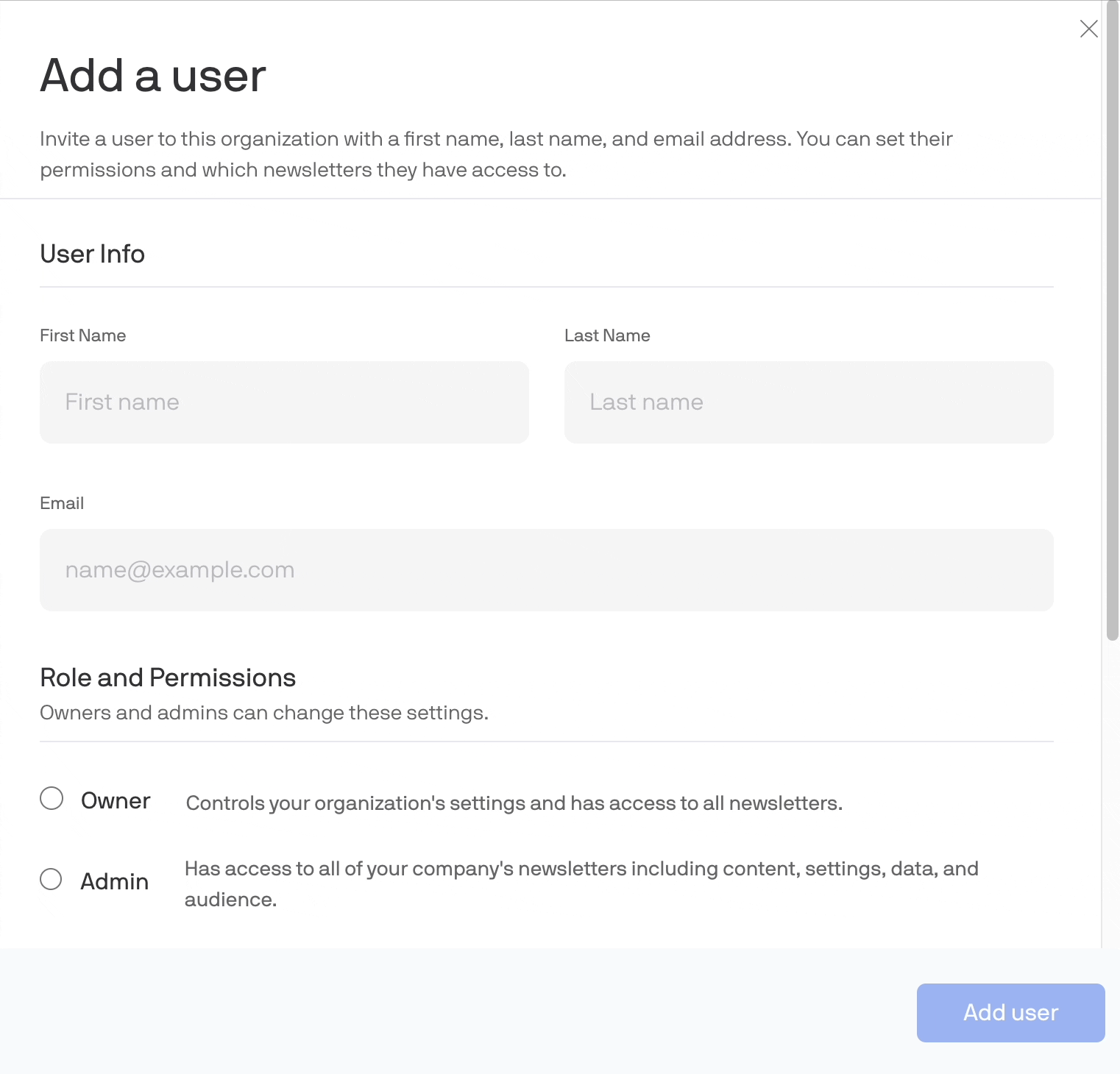 Add User